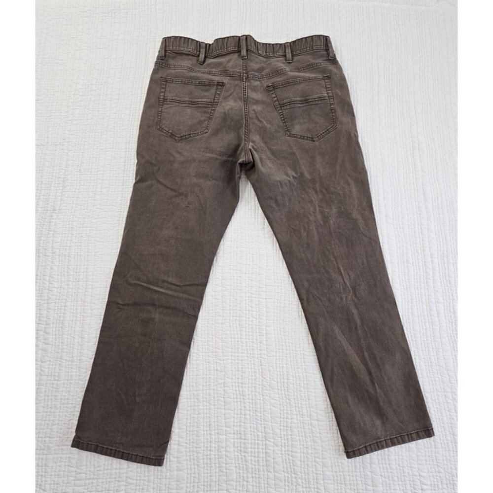 WP Weatherproof Canvas Utility Pants Men's 38Wx30L Ash Brown Straight Leg EUC LN - Picture 2 of 14